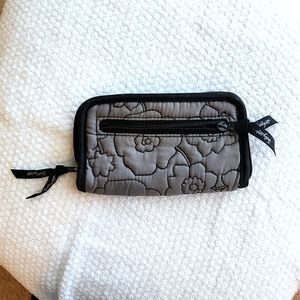 Thirty One Wallet  Gray with Black trim.